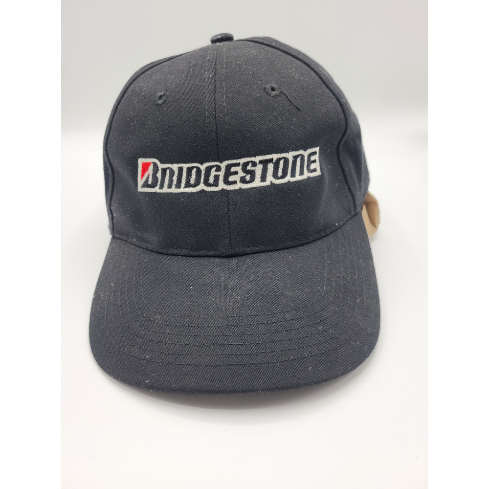 Bridgestone Baseball Cap Hat Black‎ Adjustable